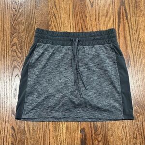 Athleta Grey Heathered Skort, XS